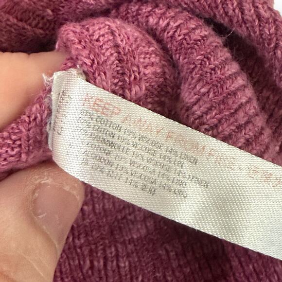 Free People Beach Oversized Cardigan Sweater Size XS V-Neck Pockets Cozy Boho - Picture 6 of 10